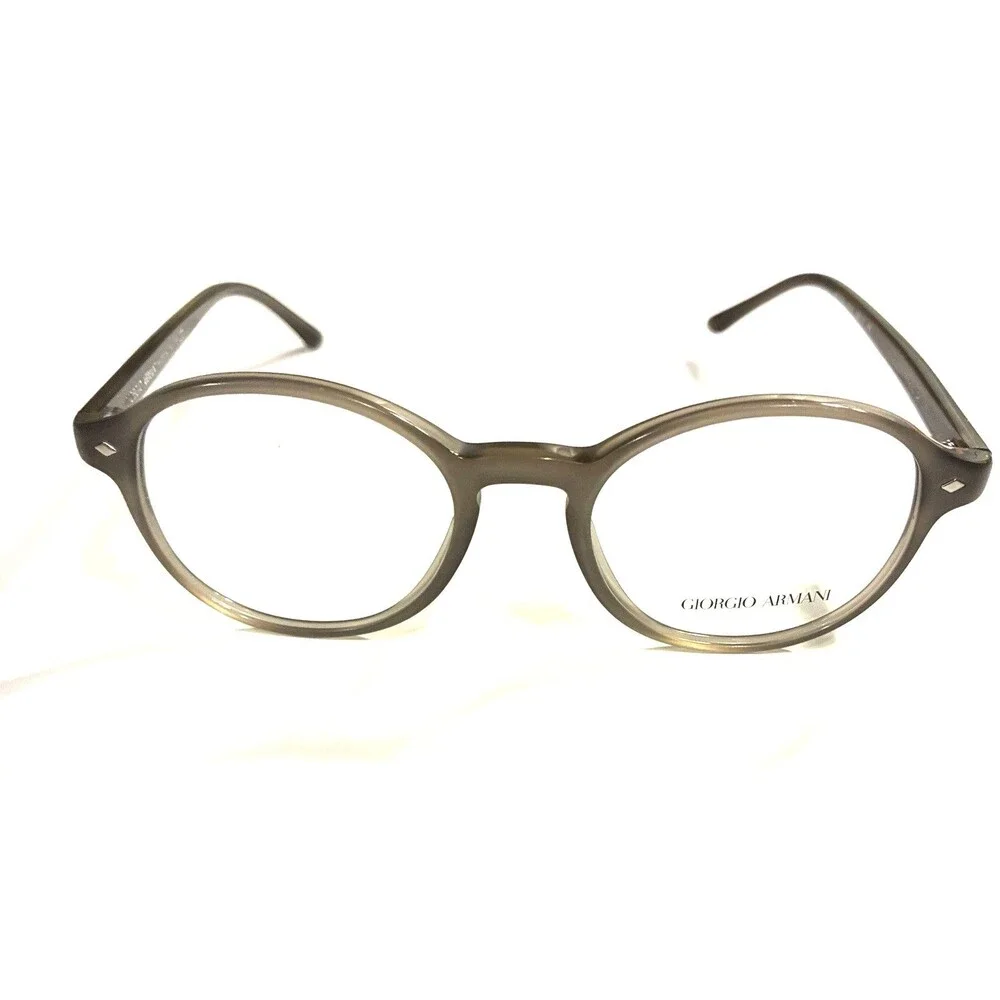 New Giorgio Armani AR7004 5012 Mens Eyeglass Frames Matte Grey Round 48-19~145